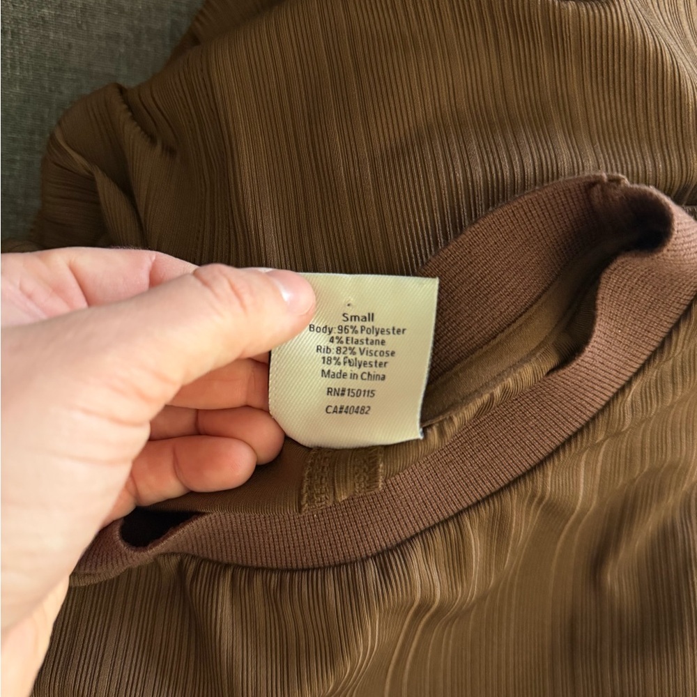 Varley Kayla Ribbed Midi Dress, size Small. - Picture 8 of 9